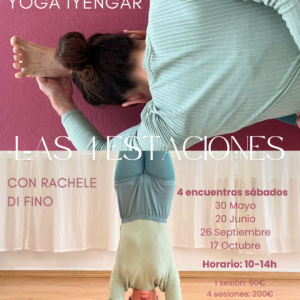 Inmersión en las “4 estaciones” del Yoga Iyengar con Rachele di Fino